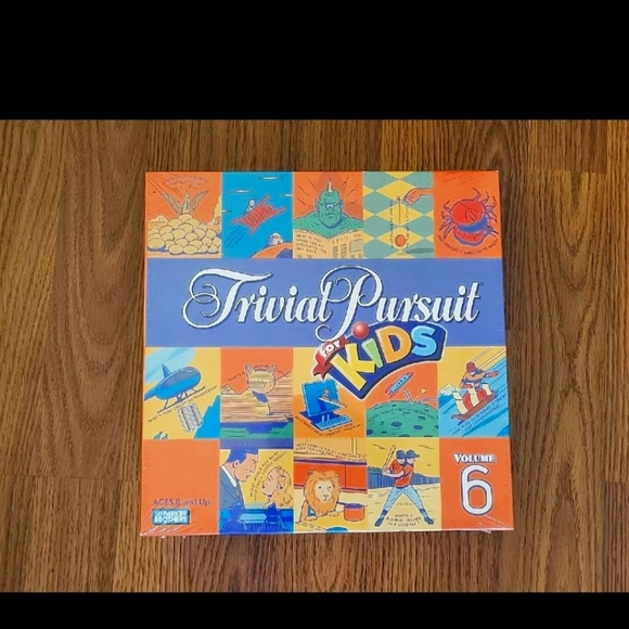 Parker Brother Other - Volume 6 Trivial Pursuit Junior Third JR Kids Family Board Game Sealed